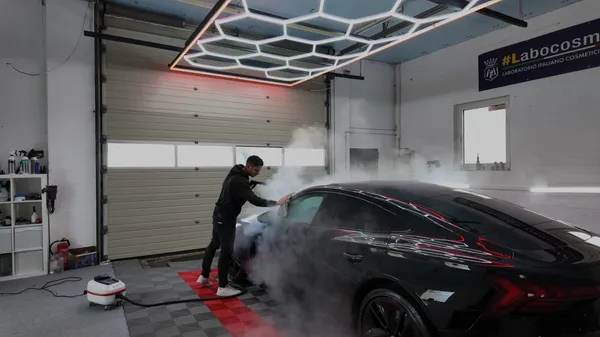 Hochglanz Politur Ergebnis